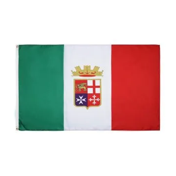 DRAPEAU NAVAL MILITAIRE DE L\'ITALIE 90x60cm - DRAPEAU ITALIEN 60 x 90 cm - DRAPEAUX