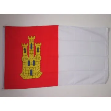 Castile-La Mancha Flag 2' x 3' 100D polyester grommets