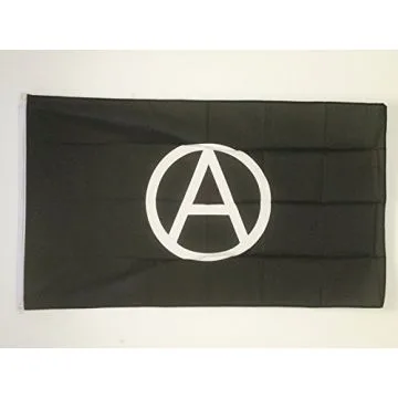 DRAPEAU ANARCHIE 90x60cm - DRAPEAU ANARCHIQUE 60 x 90 cm - DRAPEAUX
