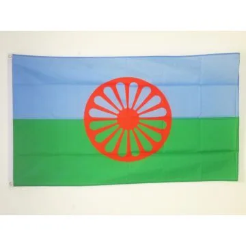 Gypsy Traveller Flag 2' x 3' 100D polyester grommets