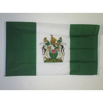 DRAPEAU RHODÉSIE 90x60cm - DRAPEAU ZIMBABWE 60 x 90 cm - DRAPEAUX