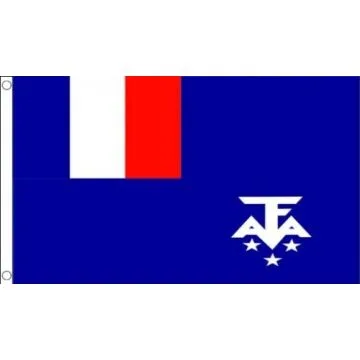 DRAPEAU TERRES AUSTRALES ET ANTARCTIQUES FRANÍ?AISE 90x60cm - DRAPEAU FRANÍ?AIS - FRANCE 60 x 90 cm - DRAPEAUX