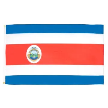 DRAPEAU COSTA RICA 90x60cm - DRAPEAU COSTARICAIN 60 x 90 cm - DRAPEAUX