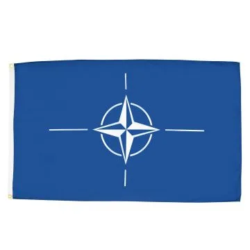 DRAPEAU OTAN 90x60cm - DRAPEAU DE L\'OTAN 60 x 90 cm - DRAPEAUX