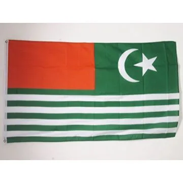 DRAPEAU AZAD CACHEMIRE  90x60cm - DRAPEAU CACHEMIRE LIBRE 60 x 90 cm - DRAPEAUX