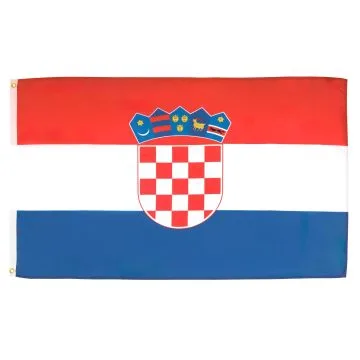 DRAPEAU CROATIE 90x60cm - DRAPEAU CROATE 60 x 90 cm - DRAPEAUX