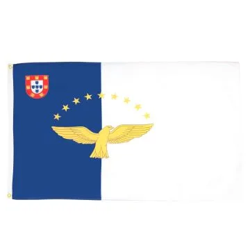Azores Flag 2' x 3' 100D polyester grommets