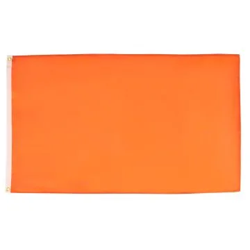 DRAPEAU UNICOLORE ORANGE 90x60cm - DRAPEAU DE COULEUR ORANGÉE 60 x 90 cm - DRAPEAUX