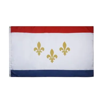 New Orleans Flag 2' x 3' 100D polyester grommets