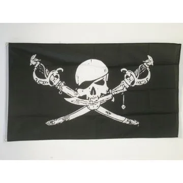 Brethren of the Coast Pirate Flag 2' x 3' 100D polyester grommets
