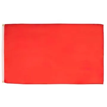 DRAPEAU UNICOLORE ROUGE 90x60cm - DRAPEAU DE COULEUR ROUGE 60 x 90 cm - DRAPEAUX