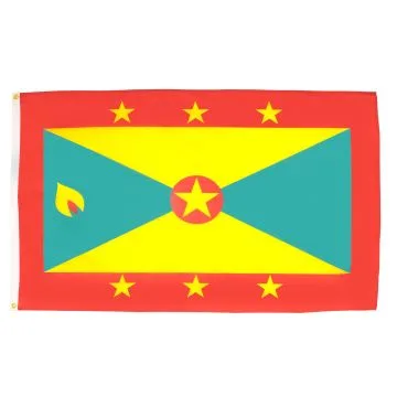 DRAPEAU GRENADE 90x60cm - DRAPEAU GRENADIN 60 x 90 cm - DRAPEAUX
