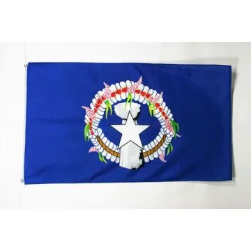 DRAPEAU ILES MARIANNES DU NORD 90x60cm - DRAPEAU AMÍ?RICAIN 60 x 90 cm - DRAPEAUX