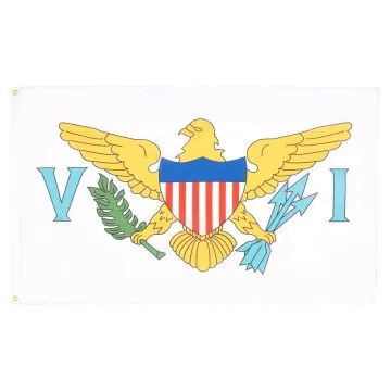 DRAPEAU ILES VIERGES BRITANNIQUES 90x60cm - DRAPEAU ANGLAIS 60 x 90 cm - DRAPEAUX
