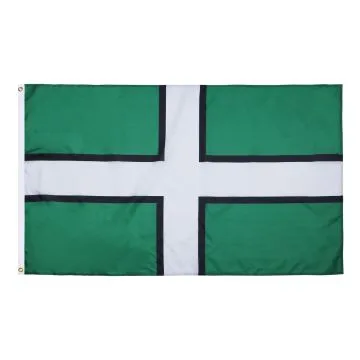 DRAPEAU COMTÍ? DE DEVON 90x60cm - DRAPEAU COUNTY OF DEVON - ANGLETERRE 60 x 90 cm - DRAPEAUX