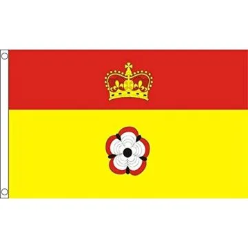 Hampshire County Flag 2' x 3' 100D polyester grommets