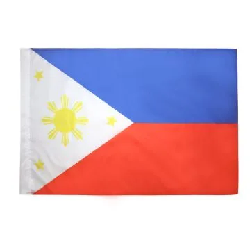 DRAPEAU PHILIPPINES 90x60cm - DRAPEAU PHILIPPIN 60 x 90 cm Fourreau pour hampe