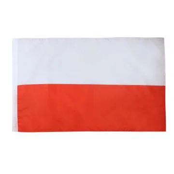 DRAPEAU POLOGNE 90x60cm - DRAPEAU POLONAIS 60 x 90 cm Fourreau pour hampe
