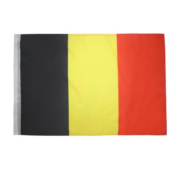 DRAPEAU BELGIQUE 90x60cm - DRAPEAU BELGE 60 x 90 cm Fourreau pour hampe