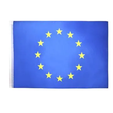 DRAPEAU EUROPE 90x60cm - DRAPEAU EUROPÉEN 60 x 90 cm Fourreau pour hampe