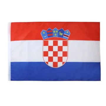 DRAPEAU CROATIE 90x60cm - DRAPEAU CROATE 60 x 90 cm Fourreau pour hampe