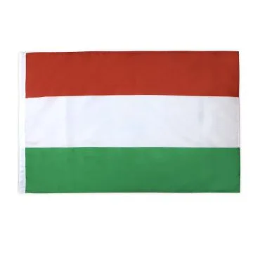 DRAPEAU HONGRIE 90x60cm - DRAPEAU HONGROIS 60 x 90 cm Fourreau pour hampe