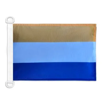 Pavillon nautique Pays-Bas du Prince 45x30 cm Anneaux Plastiques