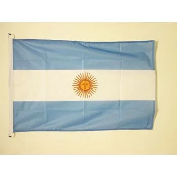 PAVILLON NAUTIQUE ARGENTINE 45x30cm - DRAPEAU DE BATEAU ARGENTIN 30 x 45 cm