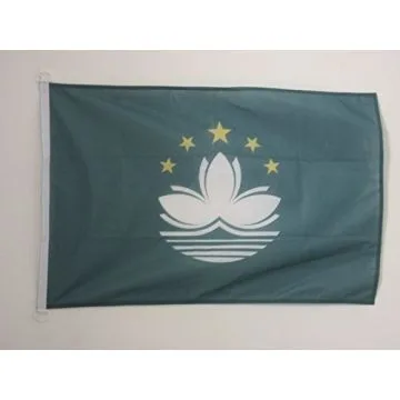 Bandera nautica macanense 45x30cm - Compra/Venta Banderas naúticas de Macao 30 x 45 cm con anillos