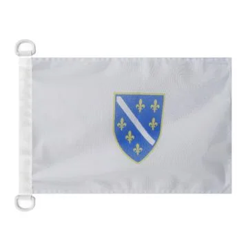 Pavillon nautique Bosnie-Herzégovine 1992-1998 45x30 cm Anneaux Plastiques