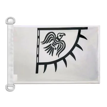 Pavillon nautique Viking Raven 45x30 cm Anneaux Plastiques