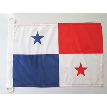 PAVILLON NAUTIQUE PANAMA 45x30cm - DRAPEAU DE BATEAU PANAMÉEN 30 x 45 cm