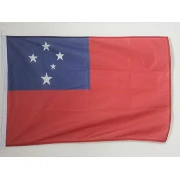 PAVILLON NAUTIQUE SAMOA 45x30cm - DRAPEAU DE BATEAU SAMOAN  30 x 45 cm