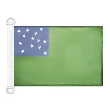 Pavillon nautique Green Mountain Boys 45x30 cm Anneaux Plastiques