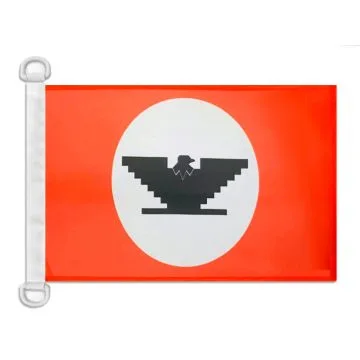 Pavillon nautique United Farm Workers américains 45x30 cm Anneaux Plastiques