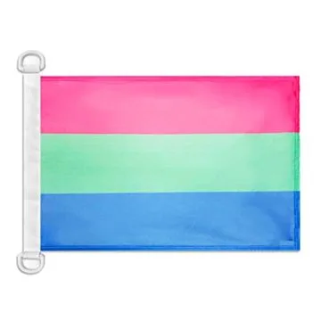Pavillon nautique Polysexualité 45x30 cm Anneaux Plastiques