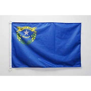 Pavillon nautique Nevada 45x30cm - Drapeau de bateau Etat américain - USA - Etats-Unis 30 x 45 cm