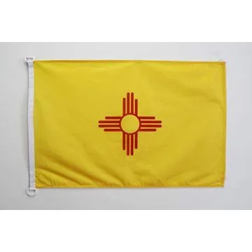 Pavillon nautique Nouveau-Mexique 45x30cm - Drapeau de bateau Etat américain - USA - Etats-Unis 30 x 45 cm