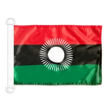 Pavillon nautique Malawi Ancien 45x30 cm Anneaux Plastiques