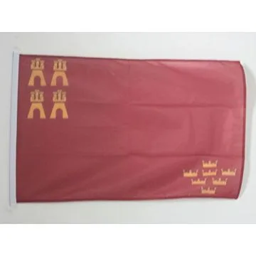 PAVILLON NAUTIQUE MURCIE 45x30cm - DRAPEAU DE BATEAU DE MURCIA - ESPAGNE 30 x 45 cm