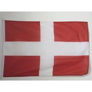 Bandera nautica de Savoie 45x30cm - Compra/Venta Banderas naúticas de Saboya  30 x 45 cm con anillos