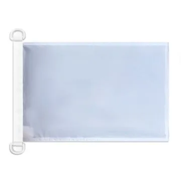 Pavillon nautique Naval Royaume de France 45x30 cm Anneaux Plastiques