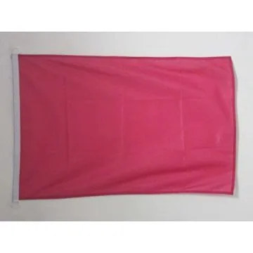 PAVILLON NAUTIQUE UNICOLORE CERISE 45x30cm - DRAPEAU DE BATEAU DE COULEUR ROUGE CERISE 30 x 45 cm
