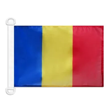Pavillon nautique Pavillon Civil Andorre 45x30 cm Anneaux Plastiques