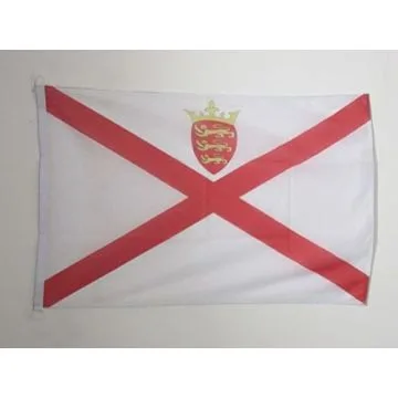 PAVILLON NAUTIQUE JERSEY 45x30cm - DRAPEAU DE BATEAU ANGLAIS - ROYAUME-UNI 30 x 45 cm
