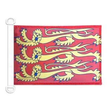 Pavillon nautique Richard Cœur de Lion 45x30 cm Anneaux Plastiques