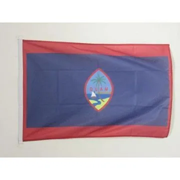 Bandera nautica guameña 45x30cm - Compra/Venta Banderas naúticas de Guam 30 x 45 cm con anillos