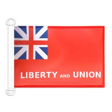 Pavillon nautique Liberty and Union Taunton 45x30 cm Anneaux Plastiques