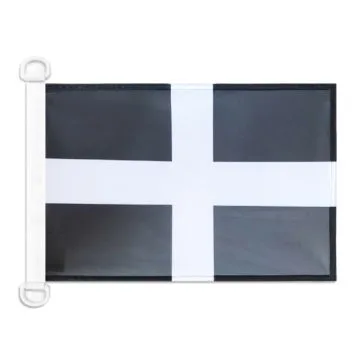 Pavillon nautique Comté de Cornwall 45x30 cm Anneaux Plastiques