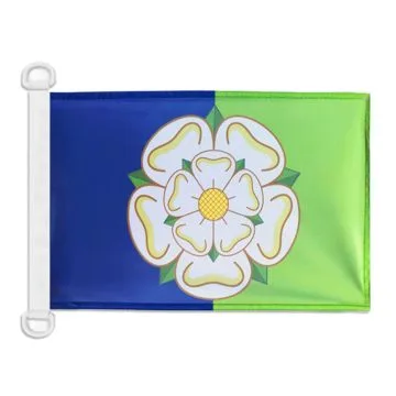 Pavillon nautique Autorité unitaire du Yorkshire de l'Est 45x30 cm Anneaux Plastiques